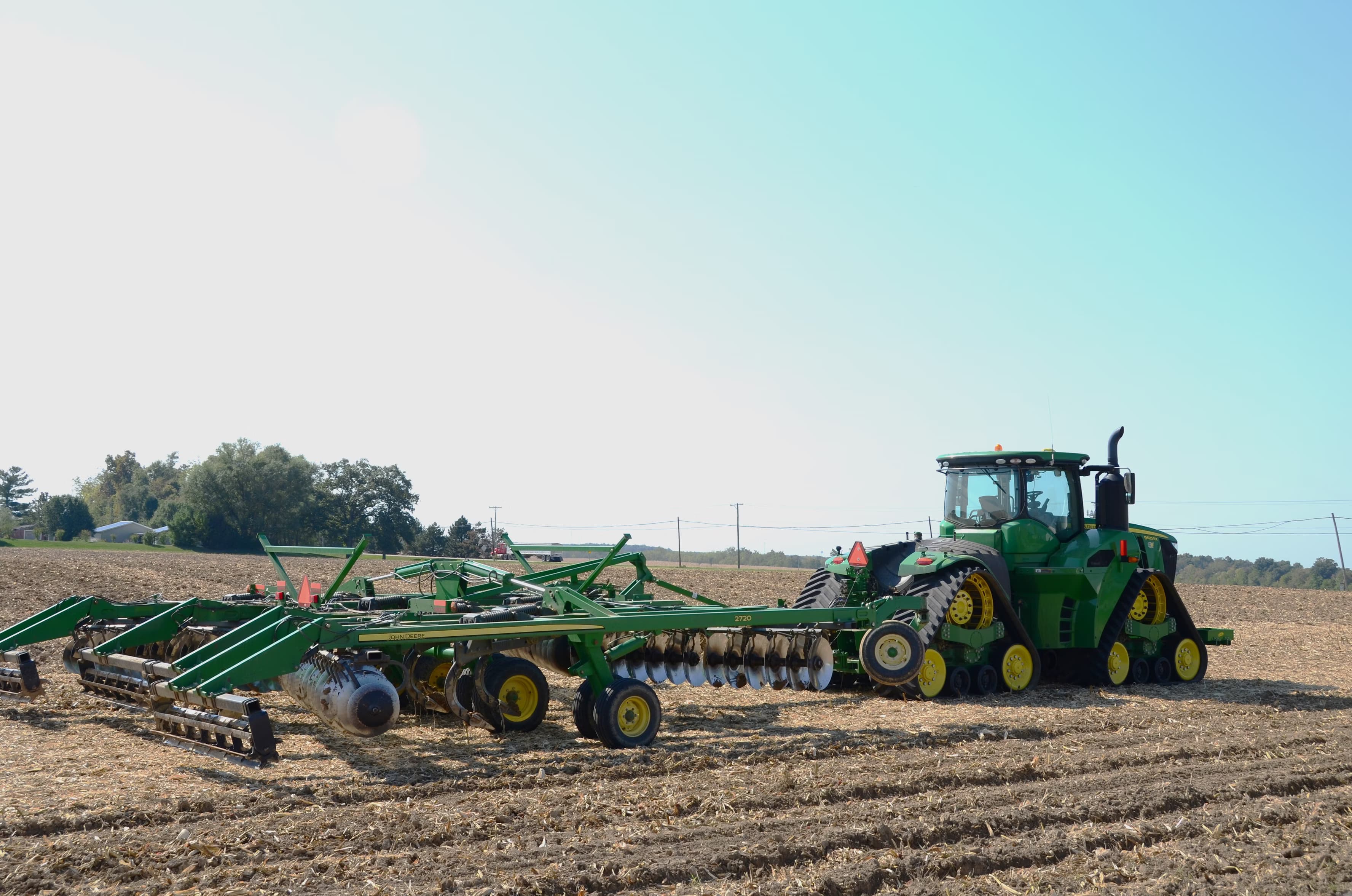 Farmers working
